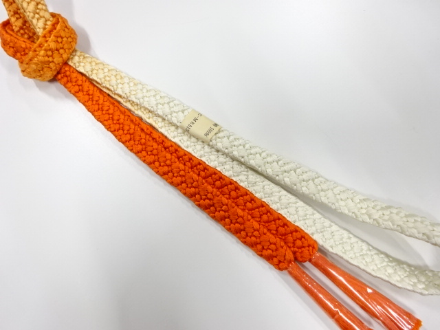 未使用品　正絹　手組帯締め